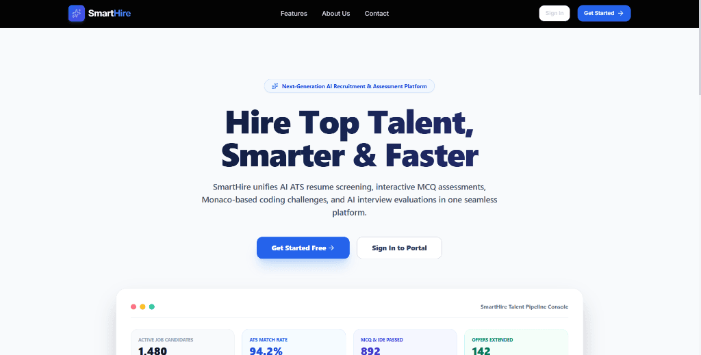 Smart Hire AI Platform
